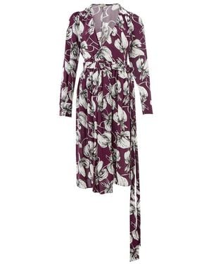 Lardini Elegant Viscose Dres - Red