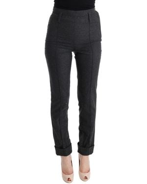 Ermanno Scervino Chic Casual Skinny Trousers - Black
