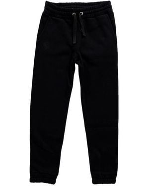 Blauer Black Cotton Joggers (workout Pants)