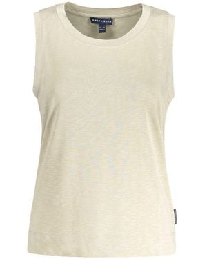North Sails Polyester Tank Top - Natural
