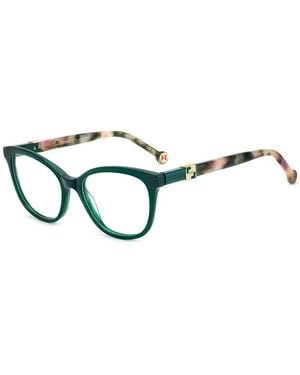 Carolina Herrera Turquoise Acetate Glasses (frames) - Green