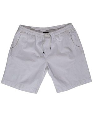 Refrigiwear White Cotton Short - Grey