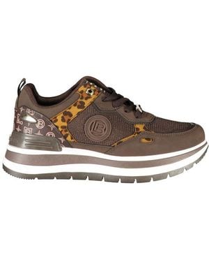 Laura Biagiotti Brown Polyester Trainer