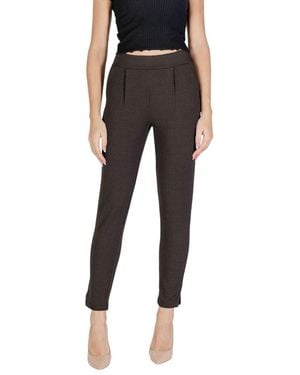 Ichi Polyester Jeans & Pant - Black