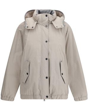 Brunello Cucinelli Padded Jacket - Gray