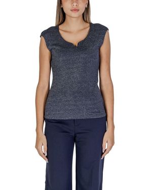 Street One Blue Viscose Tank Tops