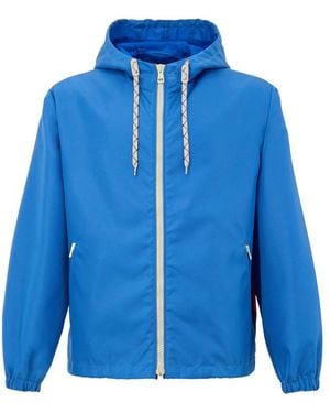 Gucci Light Blue Polyamide Jackets & Coat