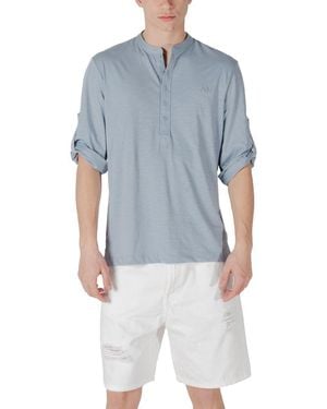 Antony Morato Blue Denim Shirt