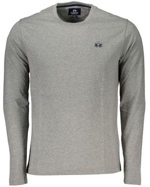 La Martina Cotton T-Shirt - Grey