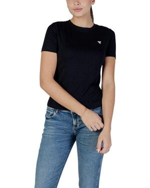 Guess Black Cotton T