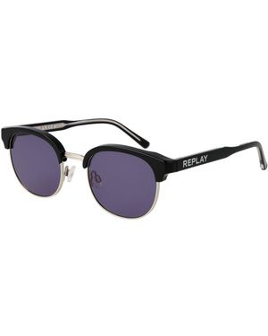 Replay Metal Sunglasses - Blue