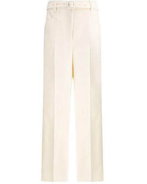 Gabriela Hearst Wide Trousers - Natural