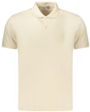 COVERI MOVING Beige Cotton Men Polo - Natural