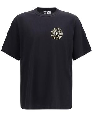 Versace Jeans Couture Black Cotton T