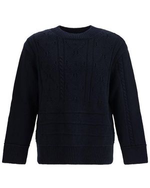 NAMACHEKO Wool Sweatshirt - Blue