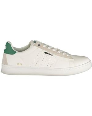Gas White Polyurethane Men Trainer