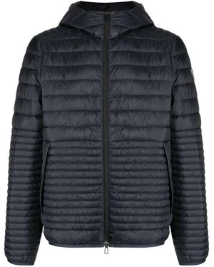 Paul Smith Padded Zip-Up Jacket - Blue