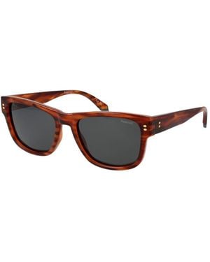 Polaroid Brown Plastic Sunglasses