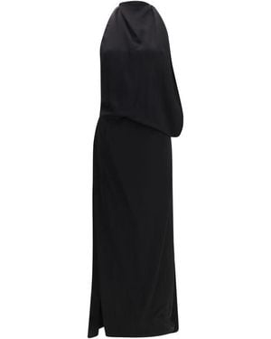 Max Mara Black Viscose Casual Dress