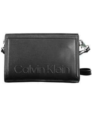 Calvin Klein Black Polyester Handbag