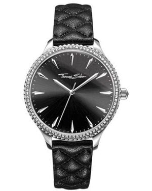 Thomas Sabo Black Leather Watch