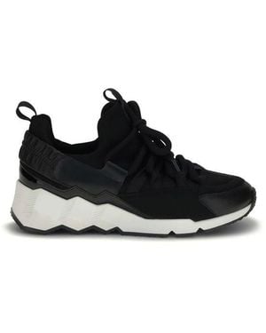 Pierre Hardy Black Neoprene Athletic Sneakers