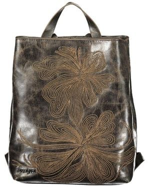 Desigual Brown Polyurethane Backpack