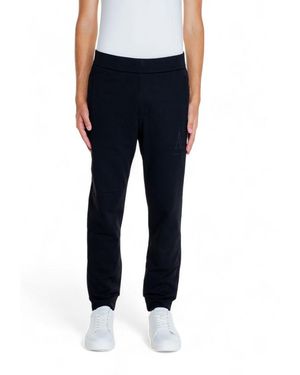 ARMANI EXCHANGE Black Cotton Joggers (workout Pants) - Blue