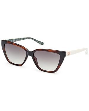 Guess Brown Resin Sunglasses - Metallic