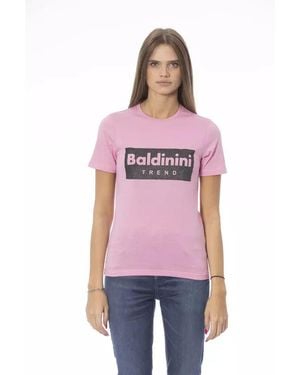 Baldinini Multicolour Cotton T - Pink