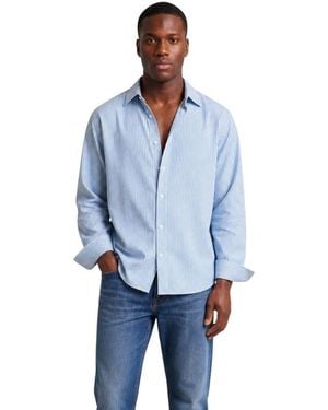 Only & Sons Blue Cotton Pattern Shirt