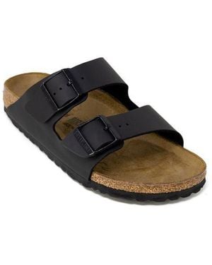 Birkenstock Black Synthetic Slippers