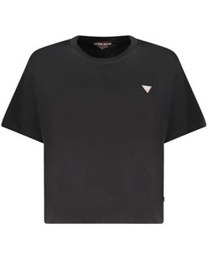 Guess Black Cotton T