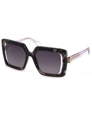 Just Cavalli Black Plastic Sunglasses - Multicolour