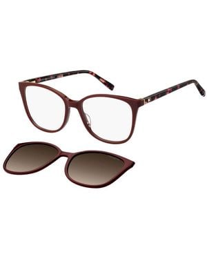 Tommy Hilfiger Burgundy Acetate Glasses (frames) - Brown