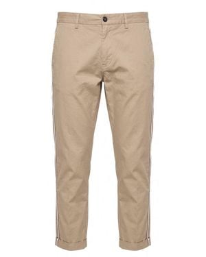 Trussardi Beige Cotton Men Pants - Natural