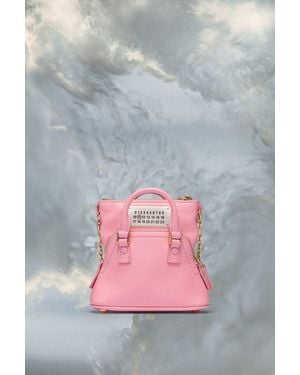 Maison Margiela Pink Fibres Crossbody Bag - Grey