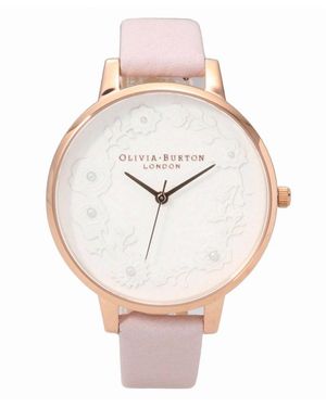 Olivia Burton Multicolor Artificial Leather Watch - Metallic