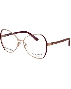 MARCIANO BY GUESS Rose Gold Metal Glasses (frames) - Brown