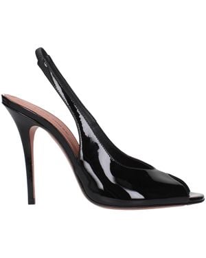 AMINA MUADDI Kristina Sandals Donna Vernice - Black