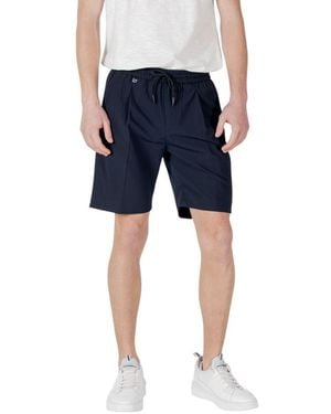 Antony Morato Blue Polyester Bermuda Shorts