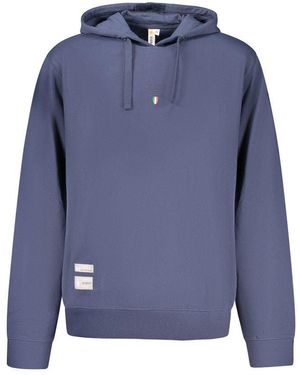 Accademia Militare Blue Cotton Men's Hoodie