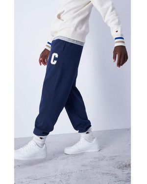 Champion Blue Cotton Joggers (workout Pants)