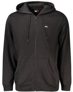 Tommy Hilfiger Essential Zipup Hoodie Classic Style - Black