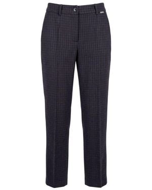 Baldinini Blue Cotton Trousers