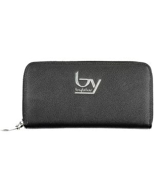 Byblos Black Polyurethane Wallet
