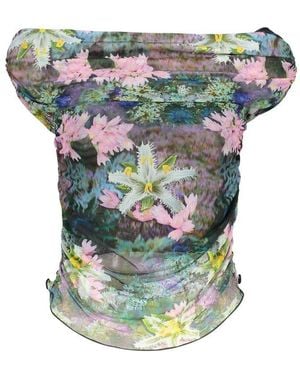 Desigual Verde Cotton T - Green