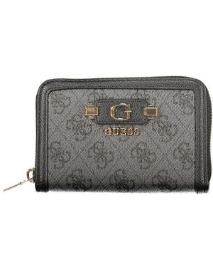 Guess Black Polyurethane 's Wallet - Grey