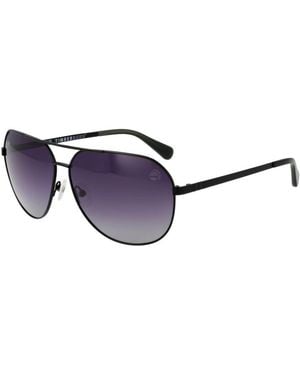 Timberland Black Metal Sunglasses - Blue