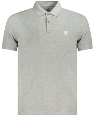 Timberland Classic Polo Shirt Short Sleeves - Grey